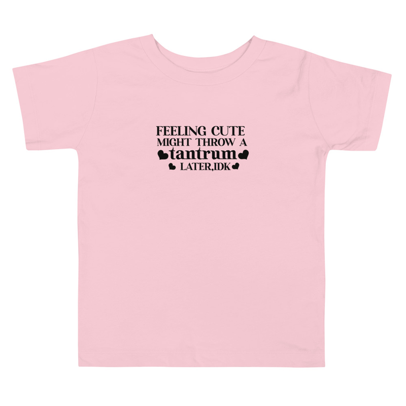 Tantrum Toddler Short Sleeve Tee