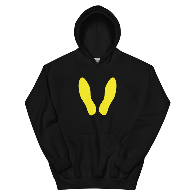 Devil Dog Footprints IYKYK (big) Unisex Hoodie