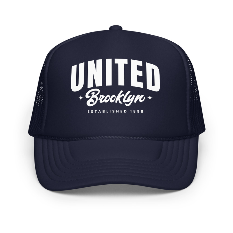 Brooklyn United Foam trucker hat