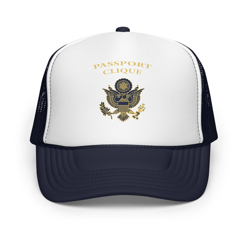 Passport Foam trucker hat
