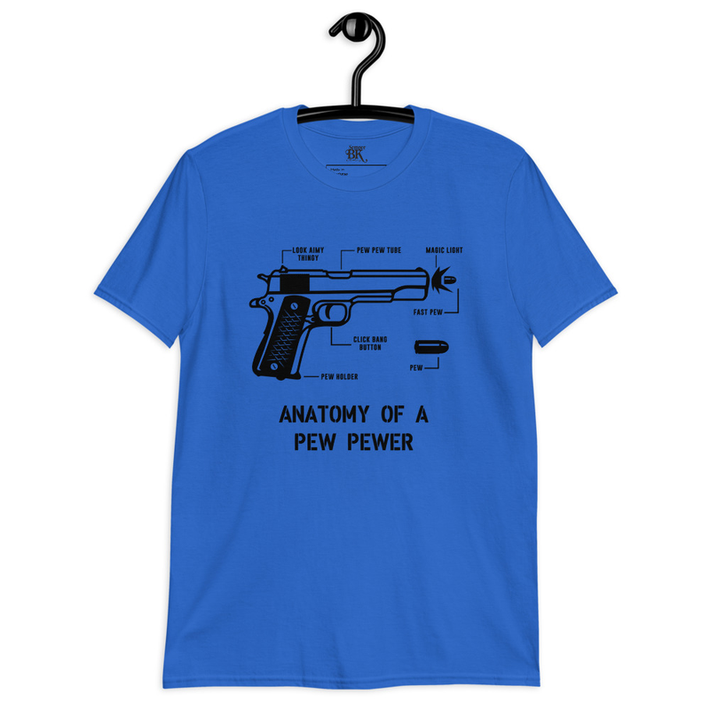 Pew Pewer Short-Sleeve Unisex T-Shirt