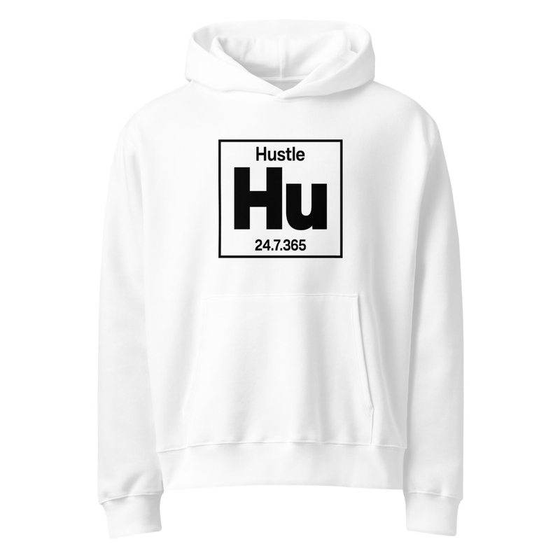 Hustle Oversized heavyweight hoodie
