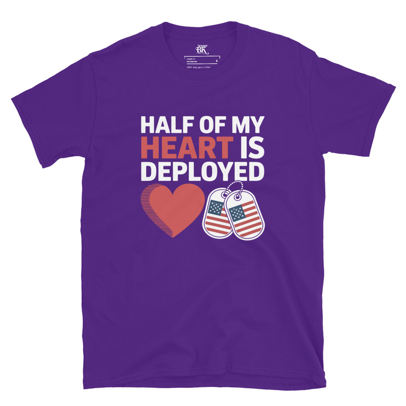 Heart Deployed Short-Sleeve Unisex T-Shirt