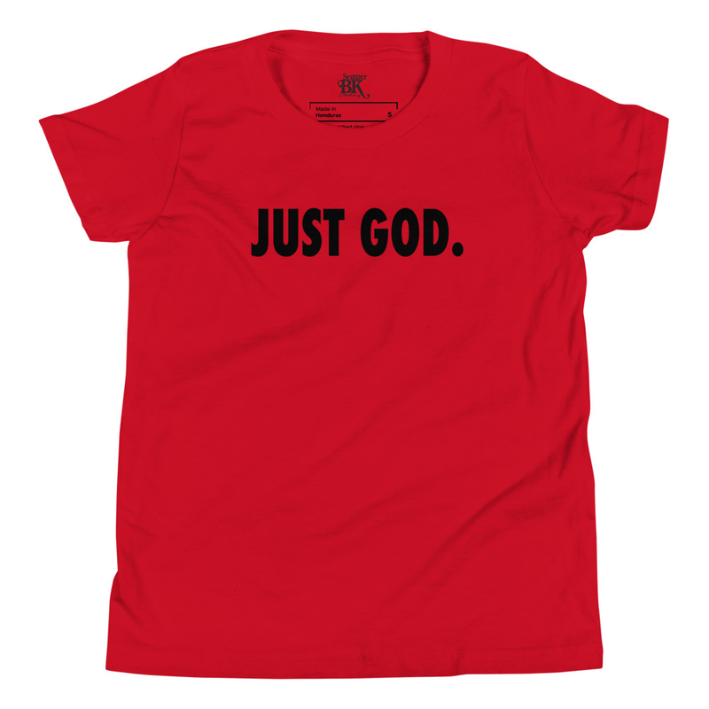 Just God Youth Short Sleeve T-Shirt