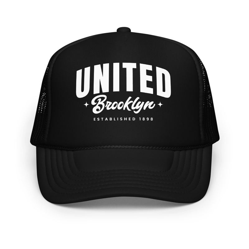 Brooklyn United Foam trucker hat