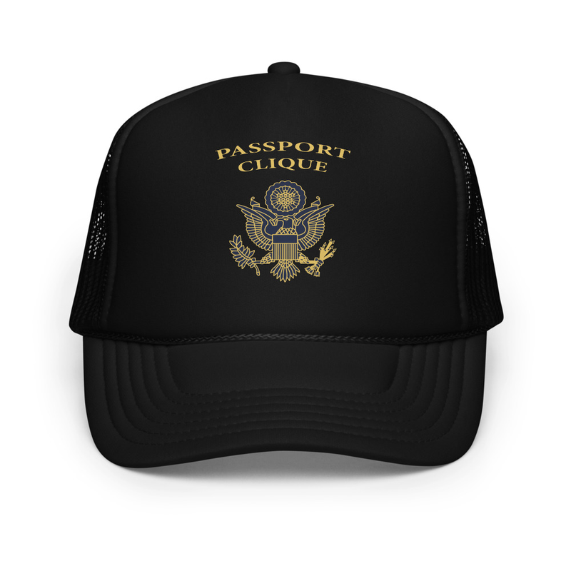 Passport Foam trucker hat
