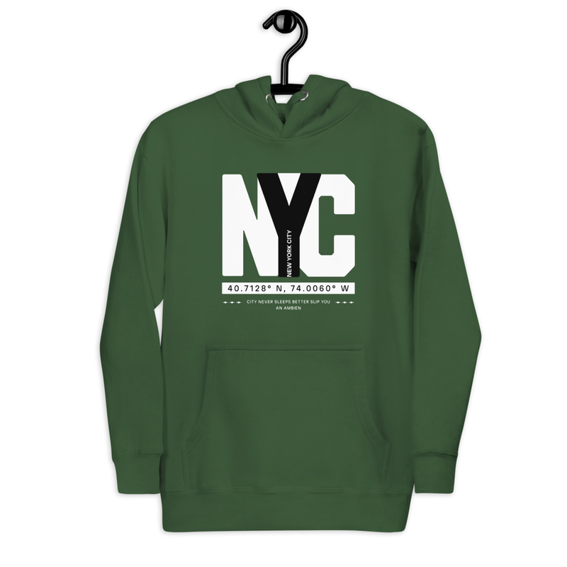 NYC Coordinates Hoodie