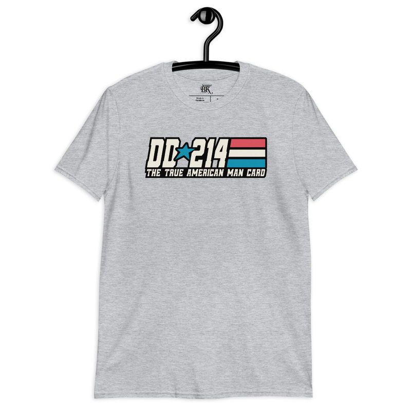 DD-214 Man Card Short-Sleeve G.I. Joe T-Shirt