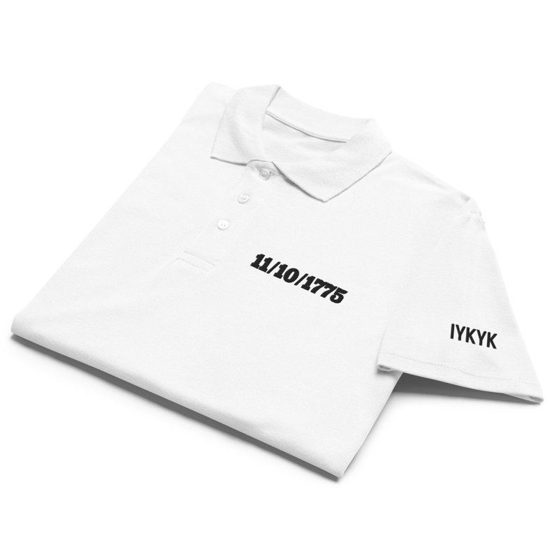 Devil Dog b'day Premium pique polo shirt