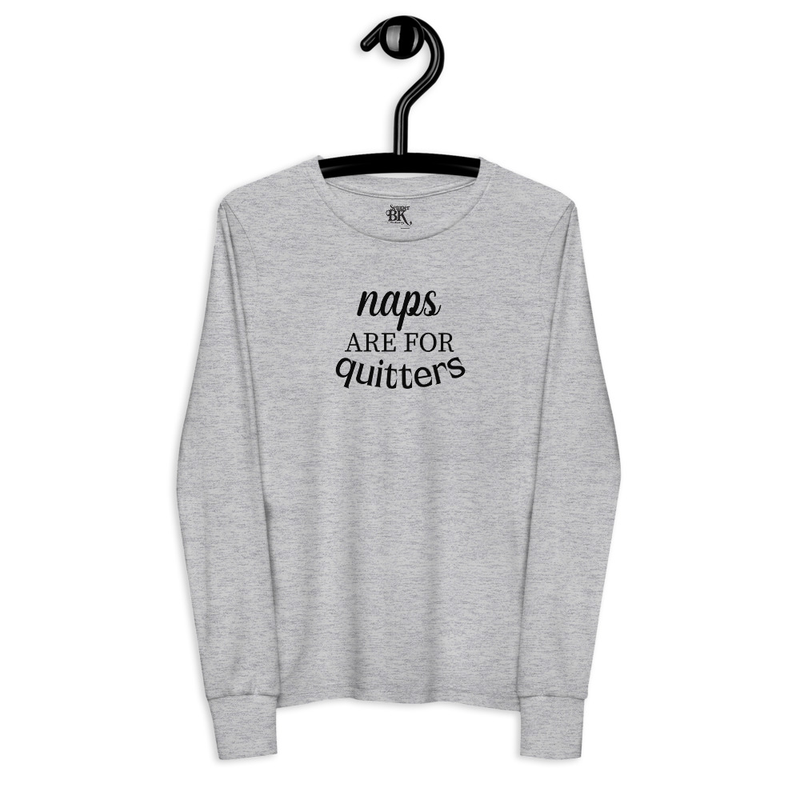 Naps..nah Youth long sleeve tee