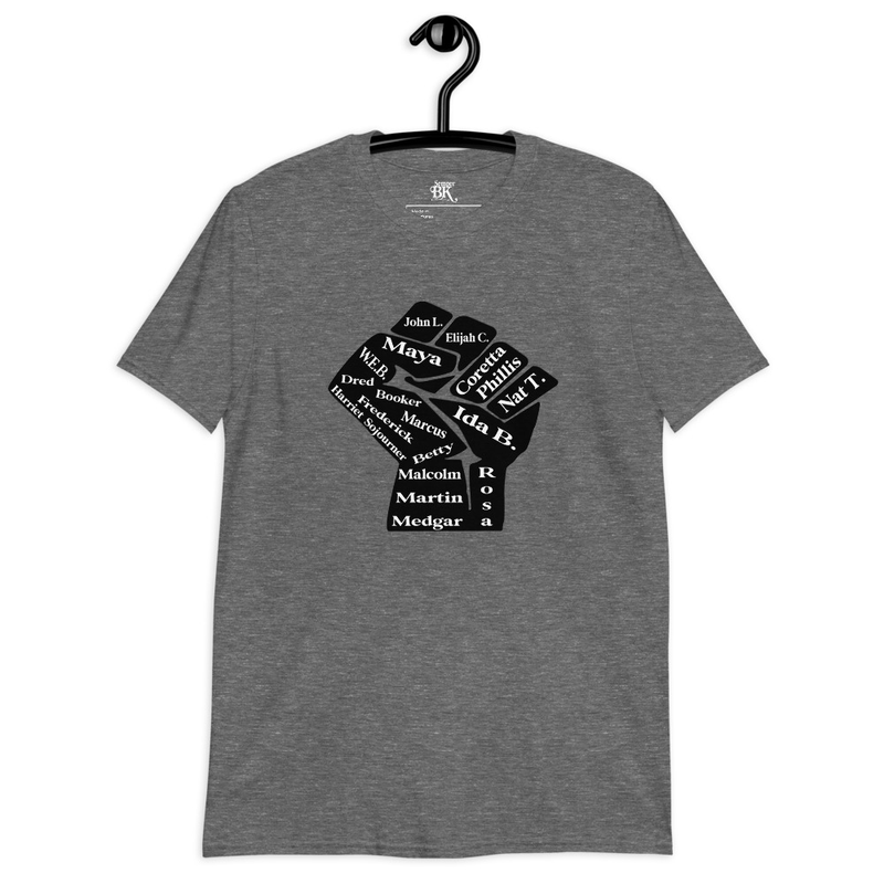 African American Heroes (Fist) Short-Sleeve Unisex T-Shirt