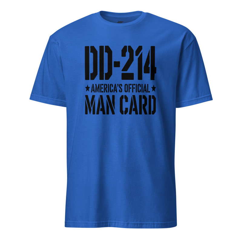 DD-214 Man Card Short-Sleeve Unisex T-Shirt