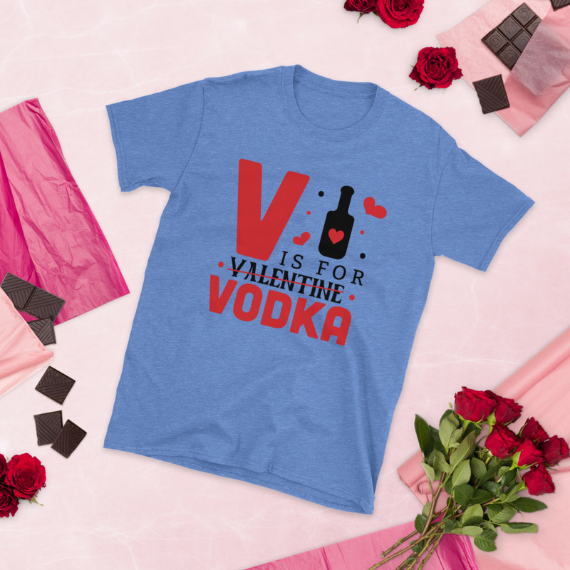 Vodka V Day Short-Sleeve Unisex T-Shirt