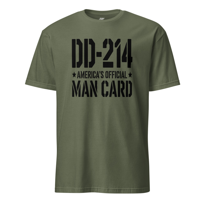 DD-214 Man Card Short-Sleeve Unisex T-Shirt