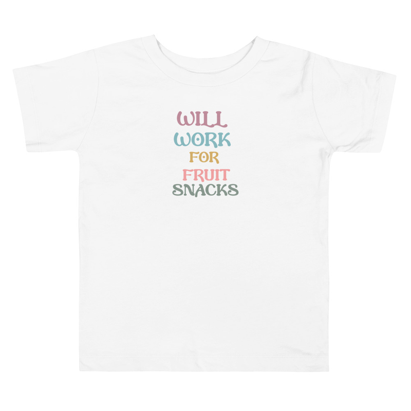 Fruit Snacks Toddler Short Sleeve Tee