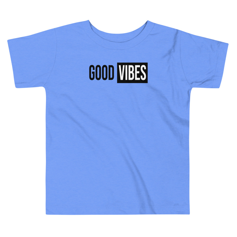 Good Vibes Toddler Short Sleeve Tee