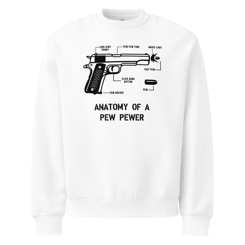Pew Pewer Oversized heavyweight sweatshirt