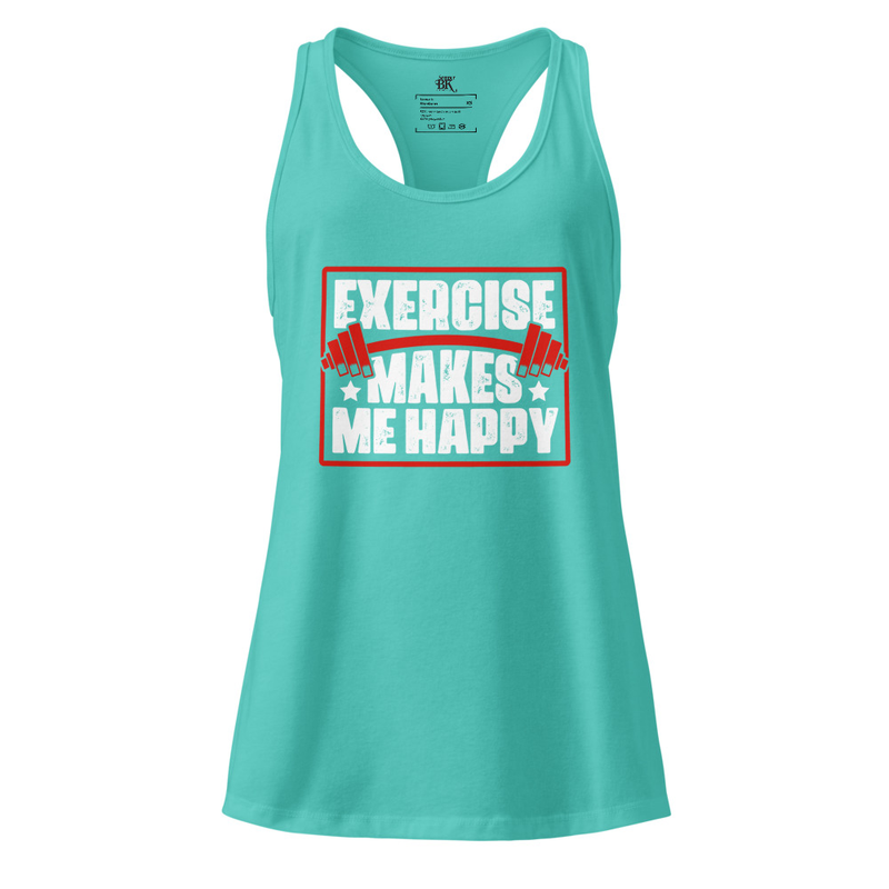 Exercise Makes Me Happy Tank Top