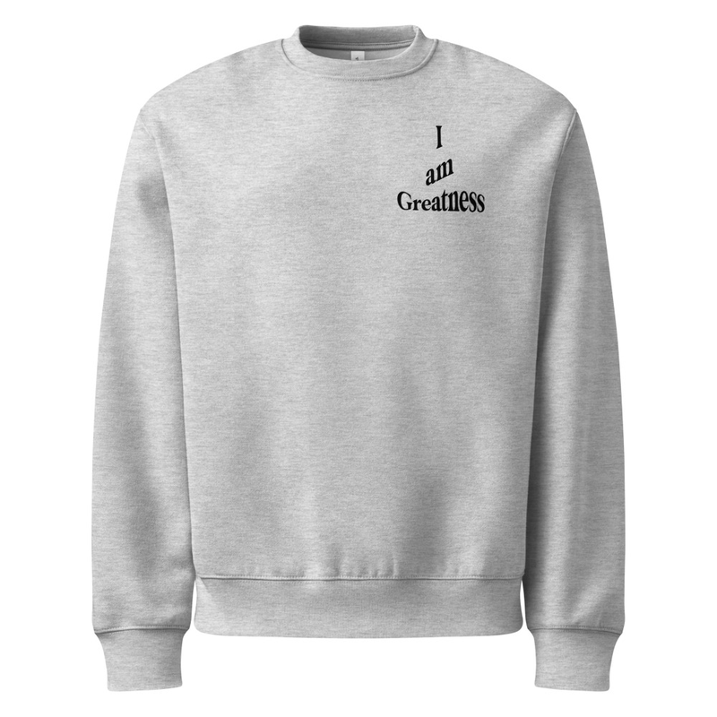 Greatness Oversized heavyweight sweatshirt