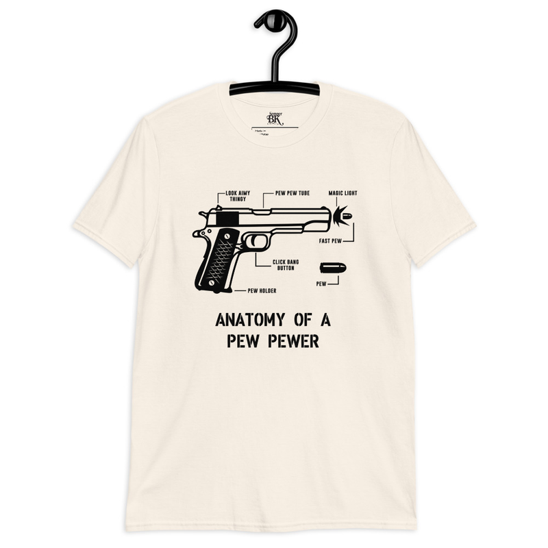 Pew Pewer Short-Sleeve Unisex T-Shirt