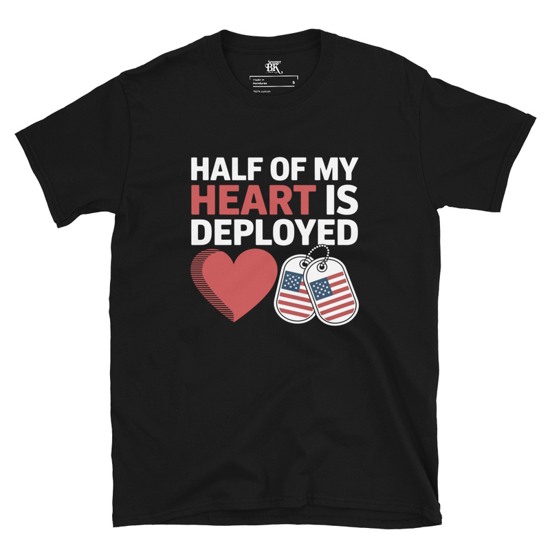 Heart Deployed Short-Sleeve Unisex T-Shirt