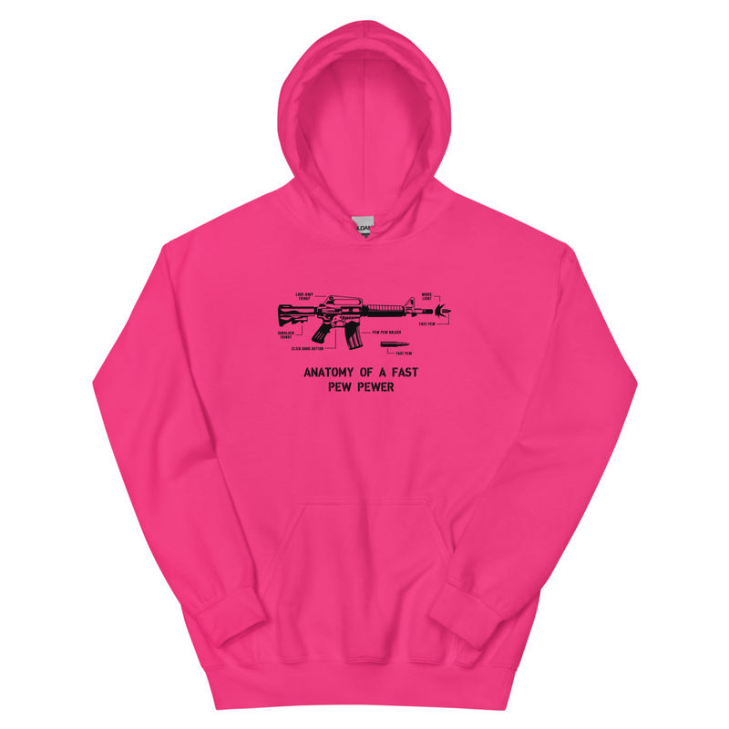 Fast Pew Pew Unisex Hoodie