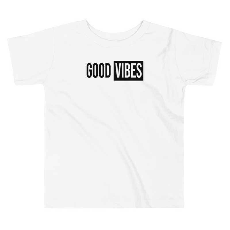 Good Vibes Toddler Short Sleeve Tee