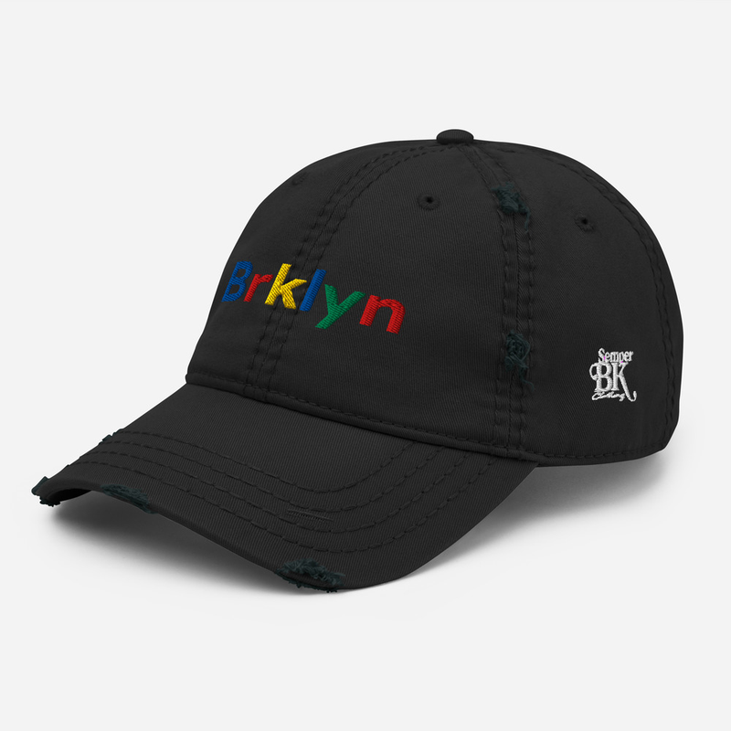 BKNYC Distressed Dad Hat