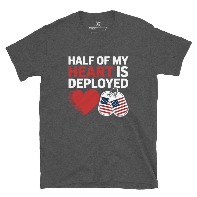 Heart Deployed Short-Sleeve Unisex T-Shirt