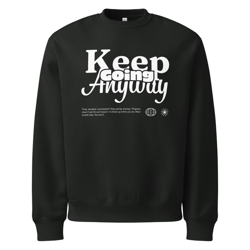 Forward Motion Oversized heavyweight sweatshirt