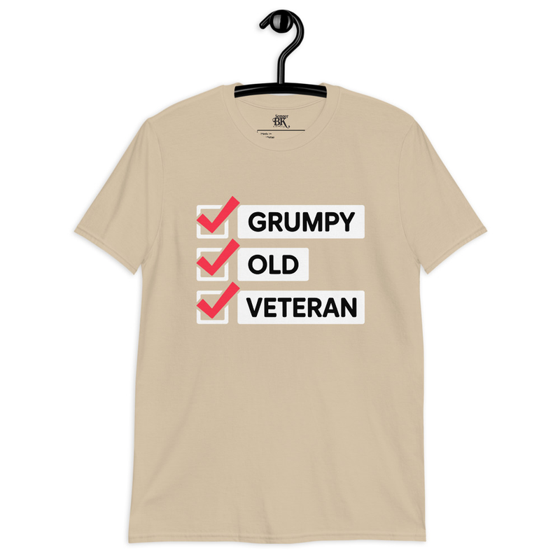 Grumpy Veteran Short-Sleeve Unisex T-Shirt