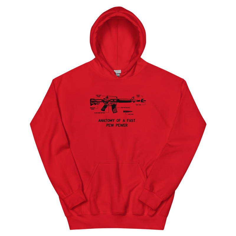 Fast Pew Pew Unisex Hoodie