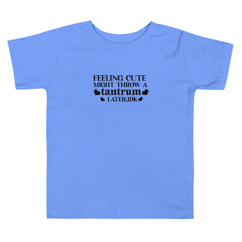 Tantrum Toddler Short Sleeve Tee