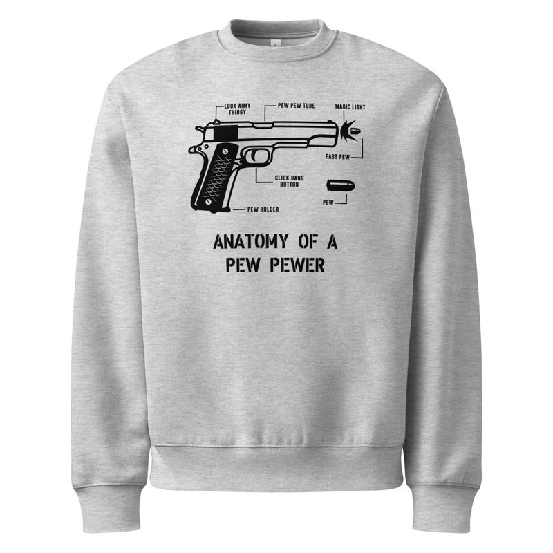 Pew Pewer Oversized heavyweight sweatshirt