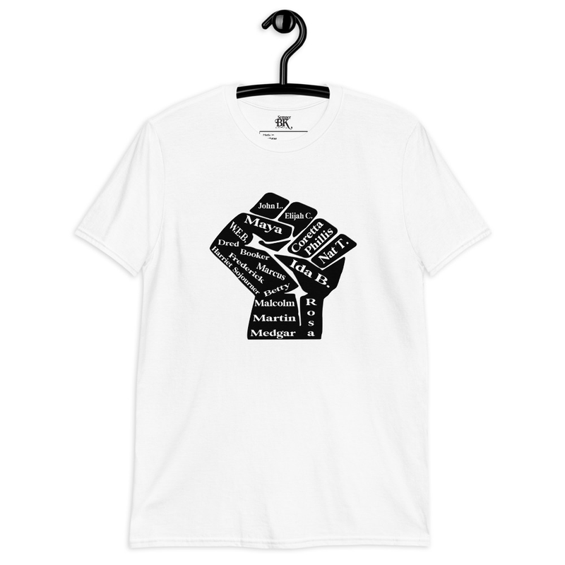 African American Heroes (Fist) Short-Sleeve Unisex T-Shirt