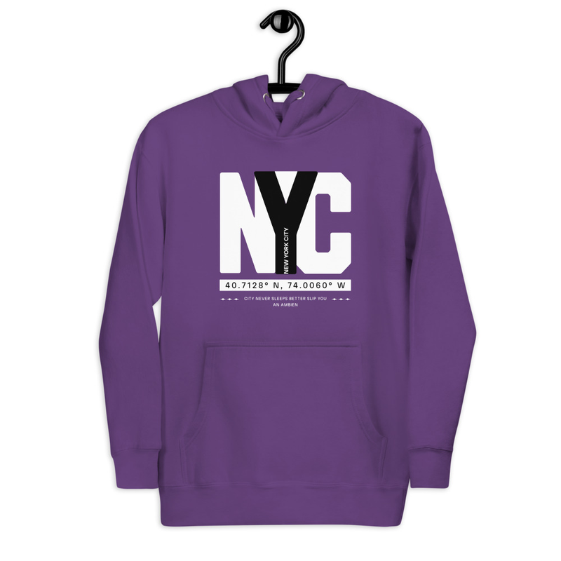 NYC Coordinates Hoodie