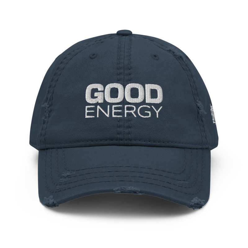 Good Energy Distressed Dad Hat