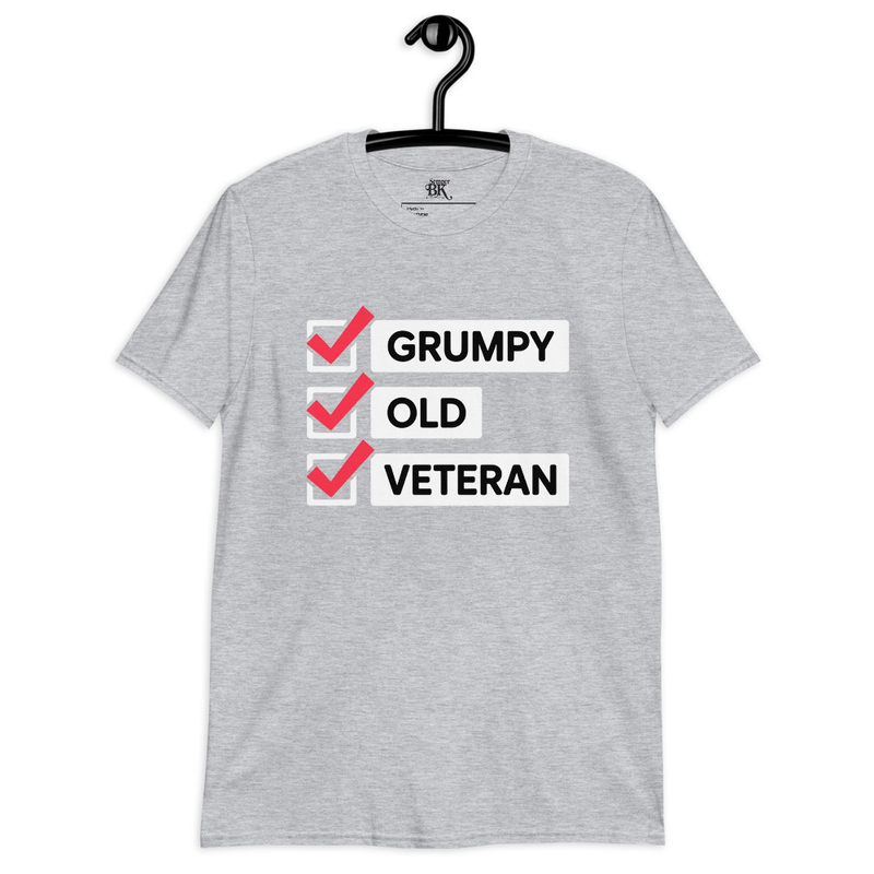 Grumpy Veteran Short-Sleeve Unisex T-Shirt