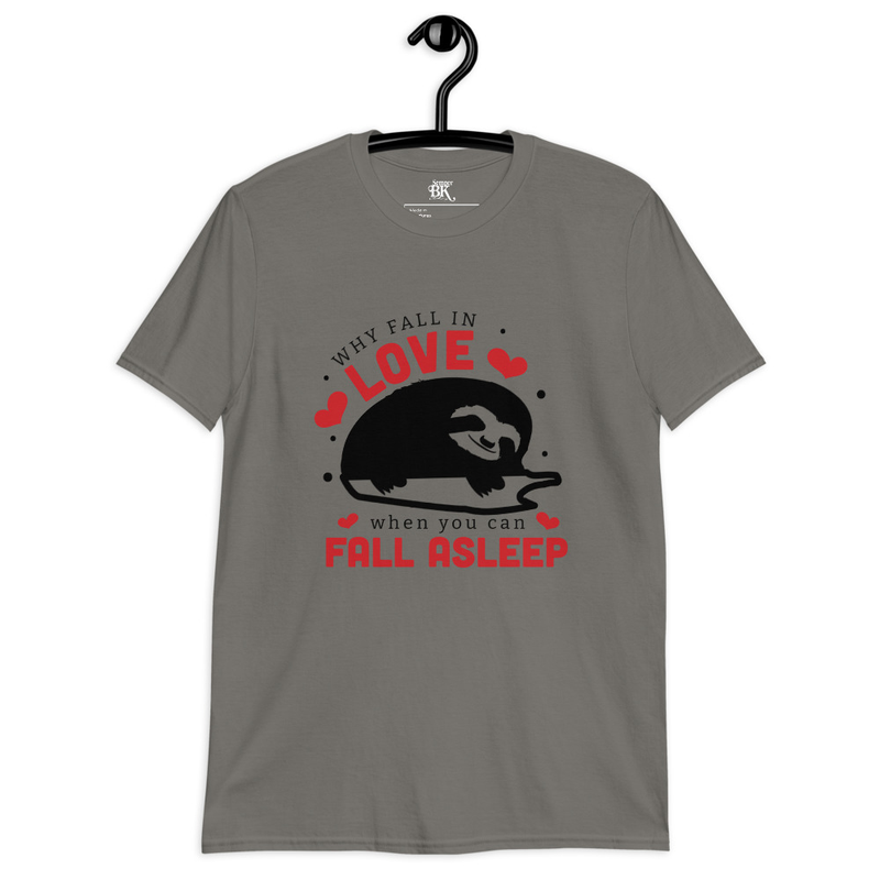 Fall Asleep V Day Short-Sleeve Unisex T-Shirt