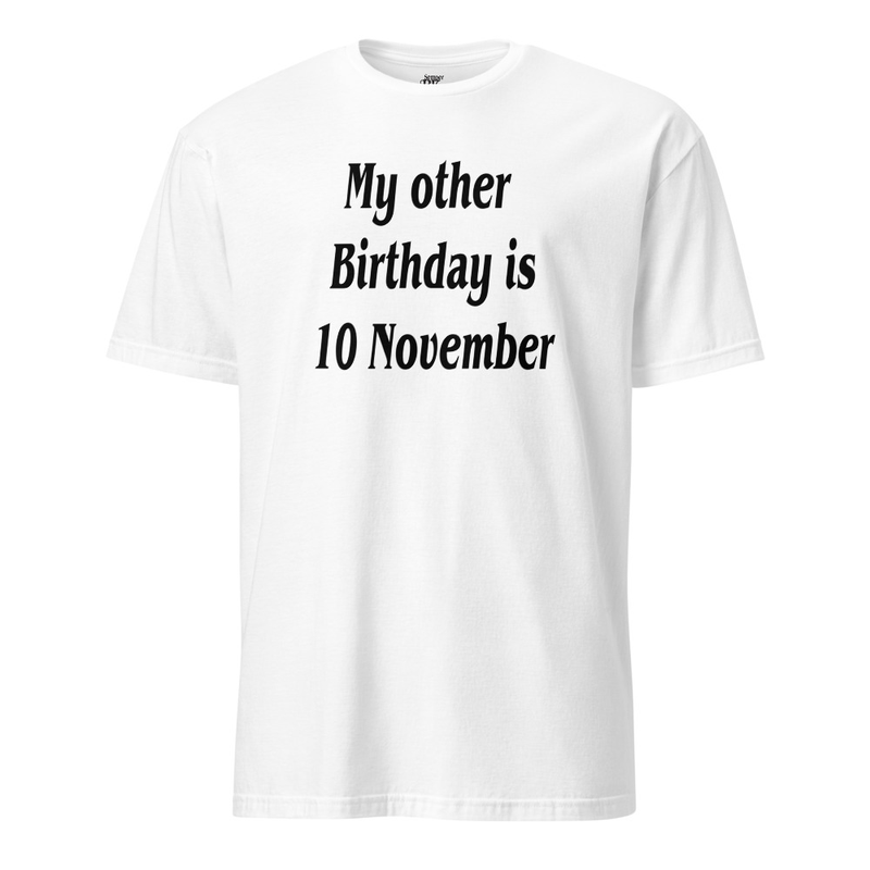 Devil Dog b'day Short-Sleeve Unisex T-Shirt