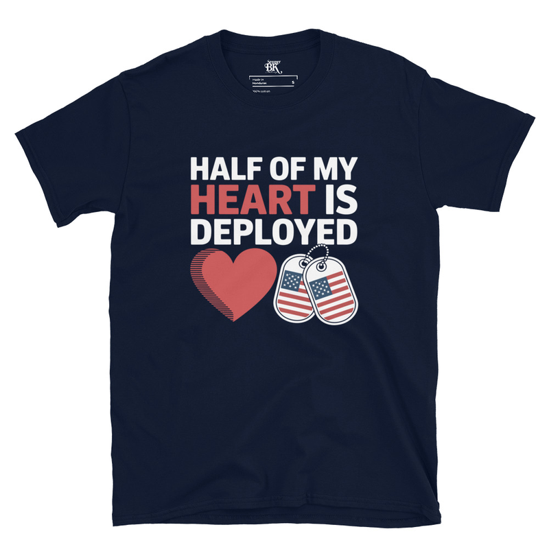 Heart Deployed Short-Sleeve Unisex T-Shirt