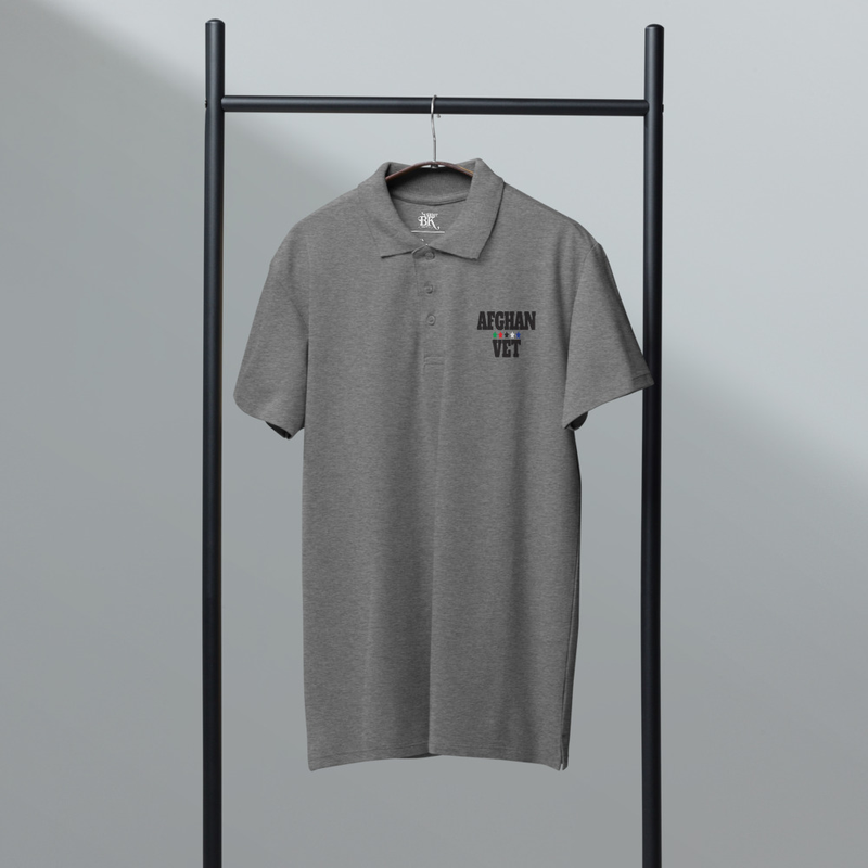 Afghan Vet Premium pique polo shirt