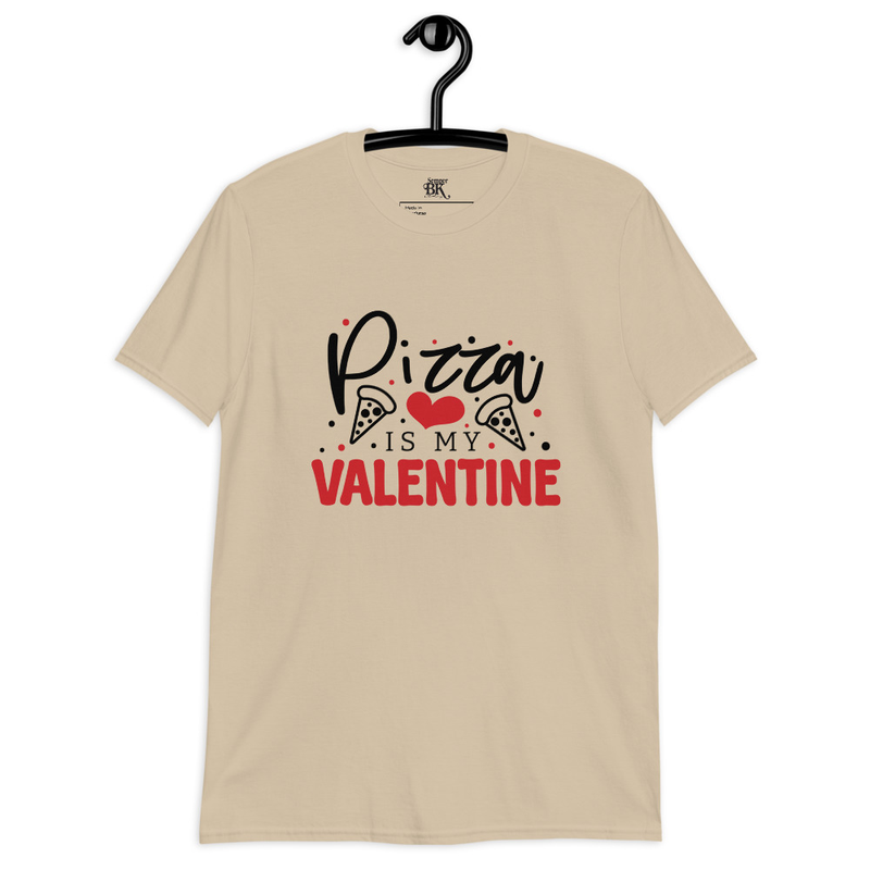 Pizza V Day Short-Sleeve Unisex T-Shirt