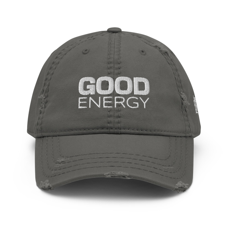 Good Energy Distressed Dad Hat