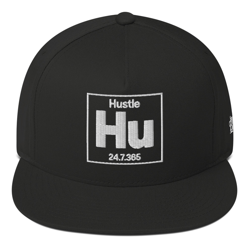Hustle Flat Bill Cap