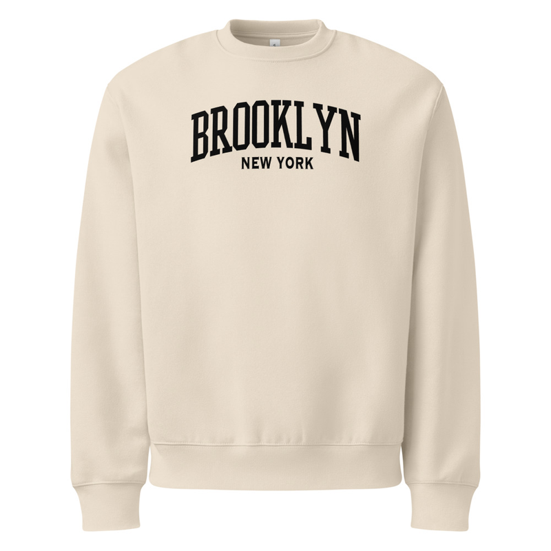 Brooklyn New York Oversized heavyweight sweatshirt