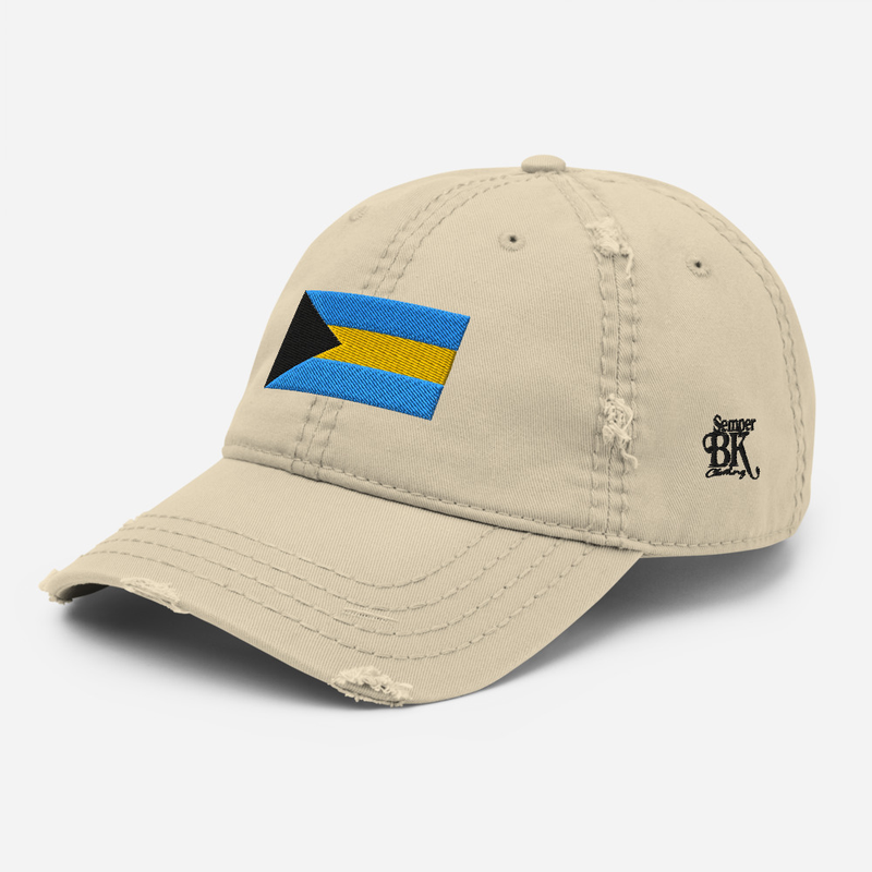 Bahamian Distressed Dad Hat
