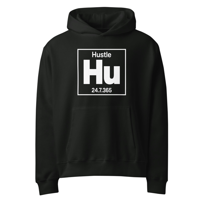 Hustle Oversized heavyweight hoodie