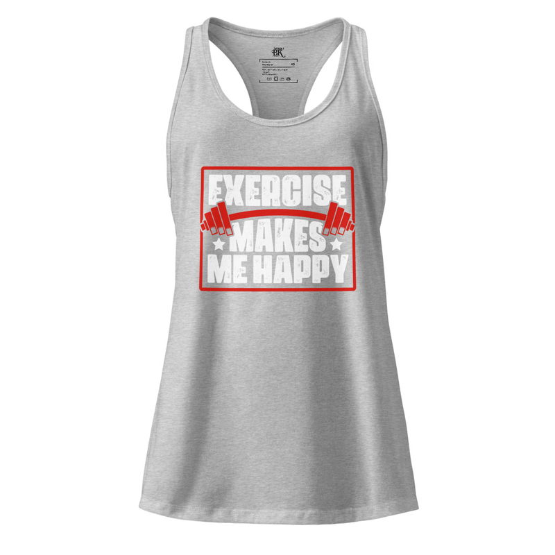 Exercise Makes Me Happy Tank Top