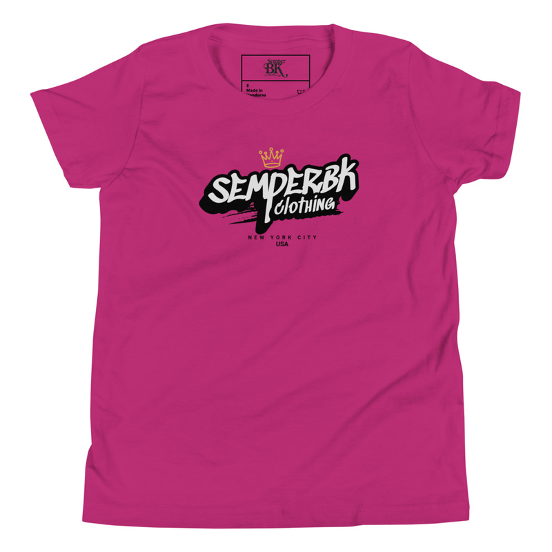 Crown semperBKclothing Youth Short Sleeve T-Shirt